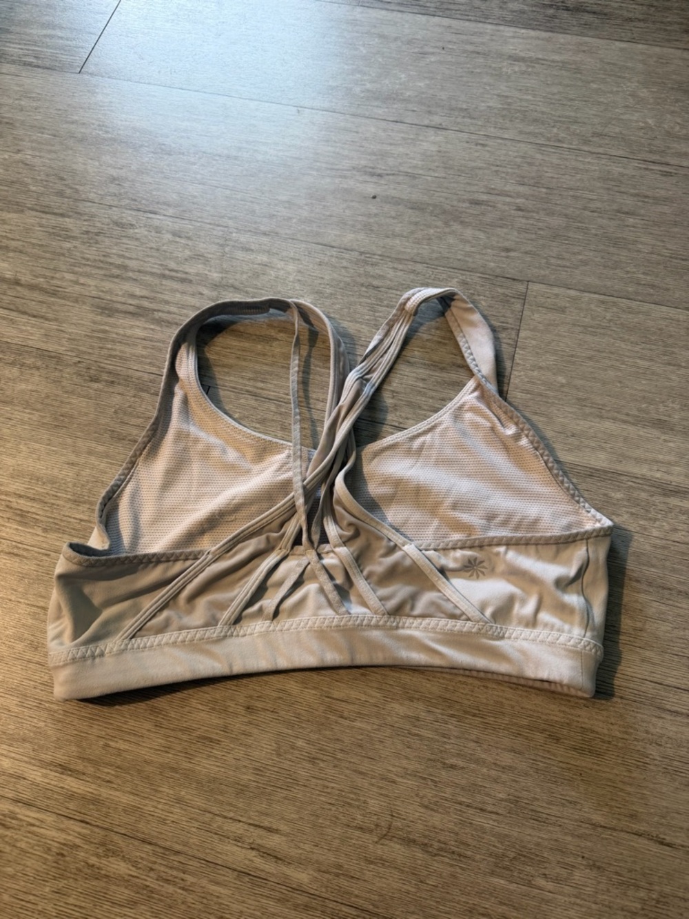 Athleta white sports bra